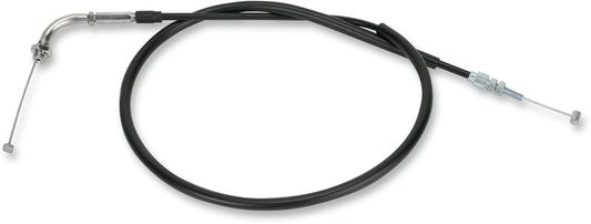 Parts Unlimited vinyl-covered throttle cable for Honda bikes 1982-2002, part number 17910-MB1-870, with visible cable and protective cover.