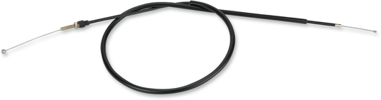Parts Unlimited vinyl-covered throttle cable for 1982-1983 Honda CR motorcycles, part number 17910-KA4-710, with protective covering.