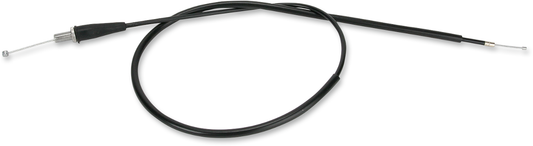 Parts Unlimited vinyl-covered throttle cable for 1973-1981 Honda CR80R and TL125K models, showing the cable and connectors.