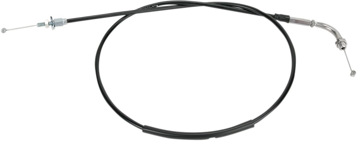 Parts Unlimited vinyl covered throttle cable for 1973-1975 Honda XL250/350 motorcycles, part #17910-356-000.