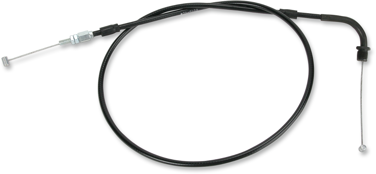 Parts Unlimited vinyl-covered throttle cable for 1974-1977 Honda CL360 motorcycle, part number 17920-369-000.