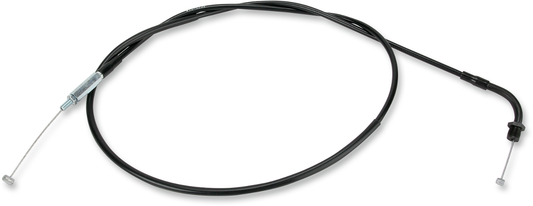 Parts Unlimited vinyl-covered throttle cable for Honda Gold Wing 1975-1979, part #17920-371-660, shown with protective coating and connectors