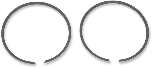 Parts Unlimited Ring Set R09-601 for piston replacement, featuring multiple metal rings for engine piston sealing.