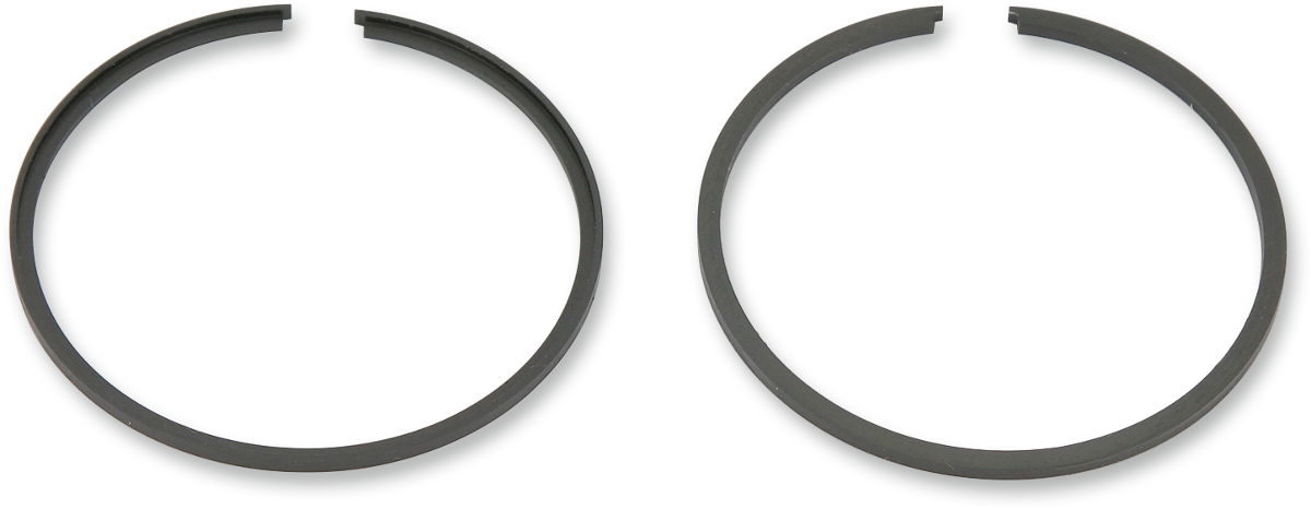 Parts Unlimited ring set R09-670 for piston replacement, featuring multiple metal piston rings on a plain background.