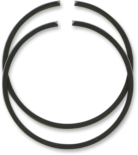 PARTS UNLIMITED ring set R09-671 for piston replacement, showing metal piston rings in a close-up image.