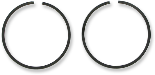 PARTS UNLIMITED Ring Set R09-6712 for piston replacement, showing metallic piston rings on a white background.