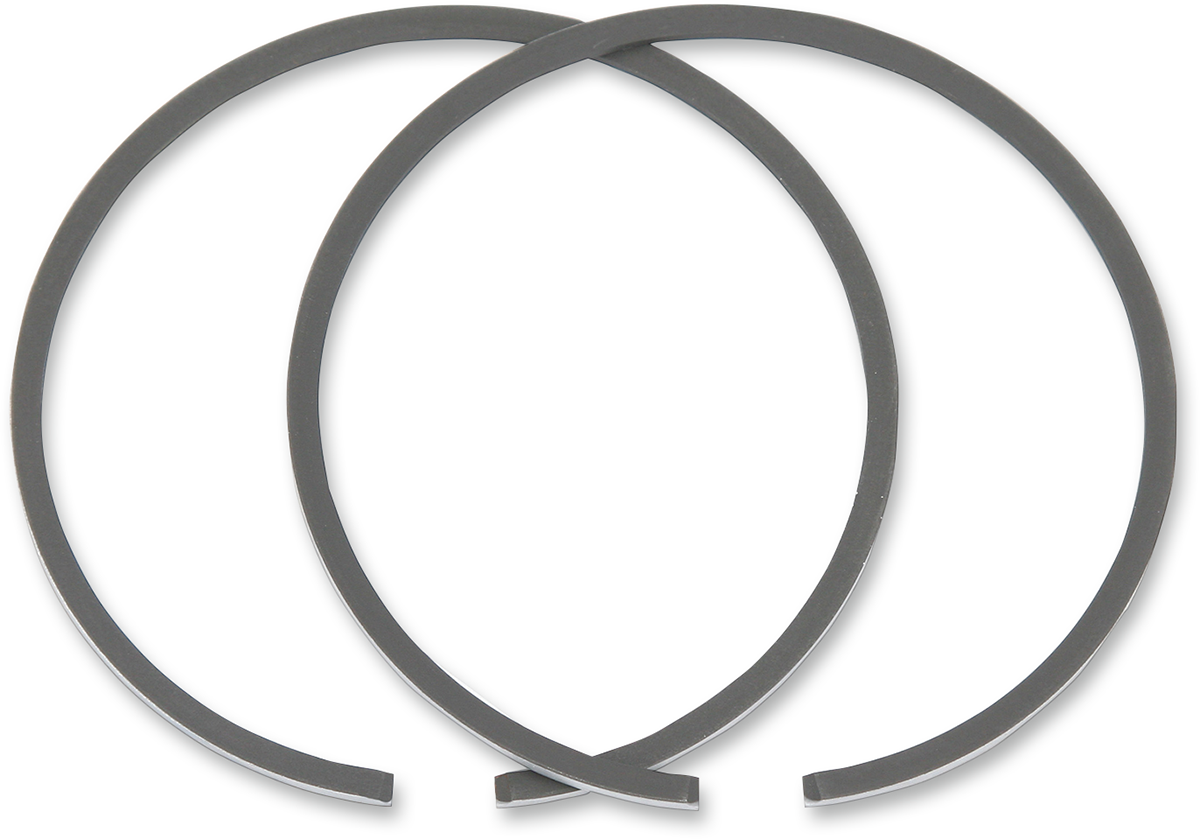 Parts Unlimited R09-6932 piston ring set with multiple metal rings for engine piston replacement.