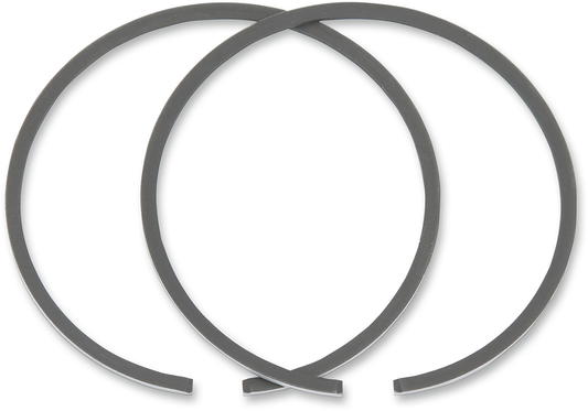 Parts Unlimited R09-6932 piston ring set with multiple metal rings for engine piston replacement.