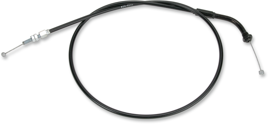 Parts Unlimited vinyl-covered throttle cable for 1976-1988 Kawasaki KZ motorcycles, part number 54112-1013, with cable and connectors visible.
