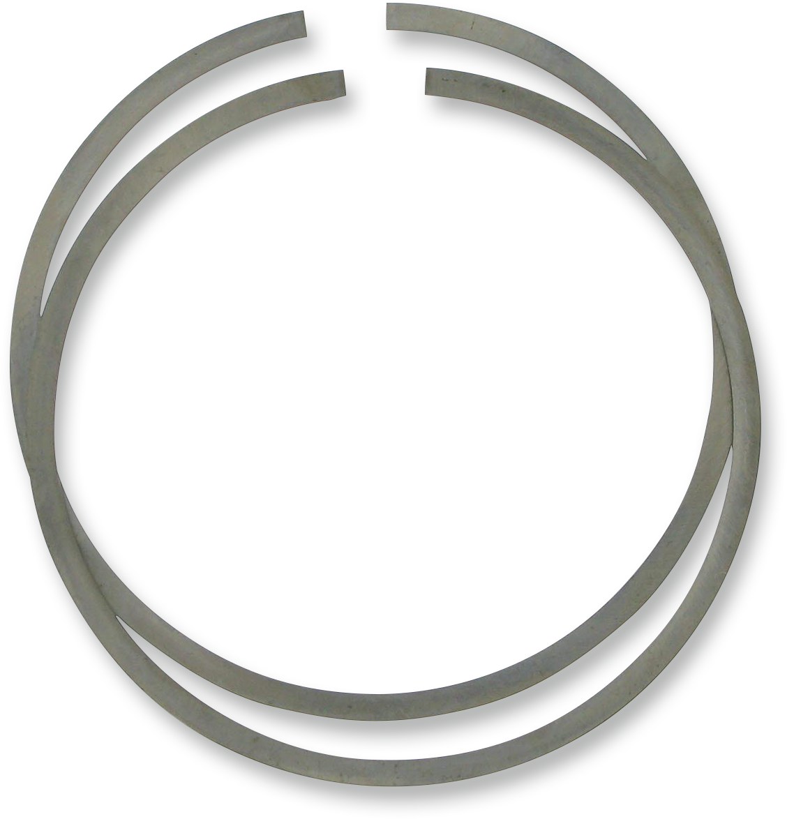 Parts Unlimited R09-7422 piston ring set with multiple metal rings for engine piston replacement, shown in a close-up image.