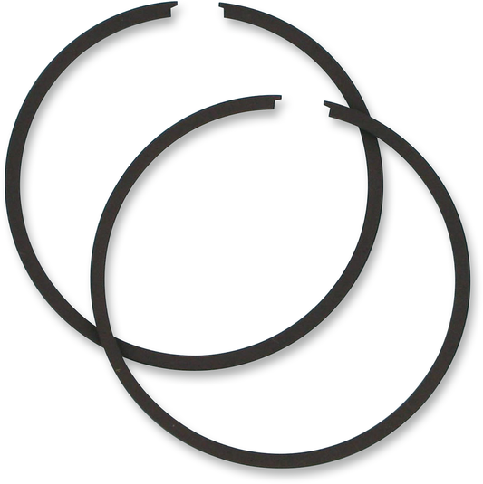 Parts Unlimited ring set R09-7582 for pistons, featuring multiple metal piston rings arranged in a set for engine repair.