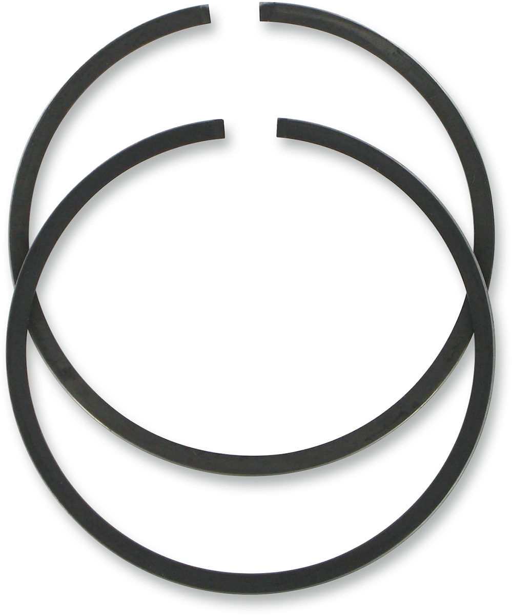 Parts Unlimited Ring Set R09-782 for piston replacement, showing metal piston rings on a neutral background.
