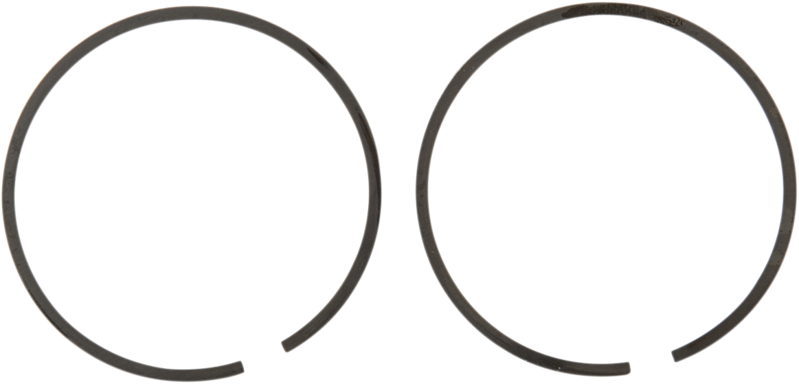 Parts Unlimited R09-8022 piston ring set with multiple metal rings for engine piston replacement.