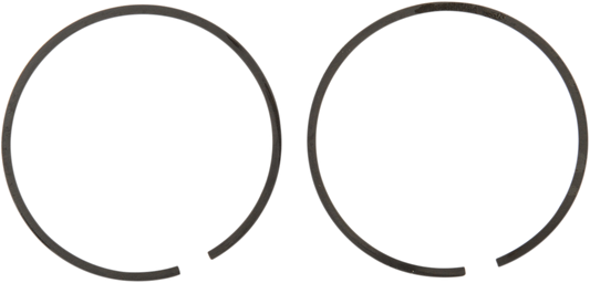 Parts Unlimited R09-8022 piston ring set with multiple metal rings for engine piston replacement.
