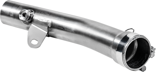 AKRAPOVIC stainless steel link pipe L-K6SO8/2 for improved gas flow in motorcycle exhaust systems