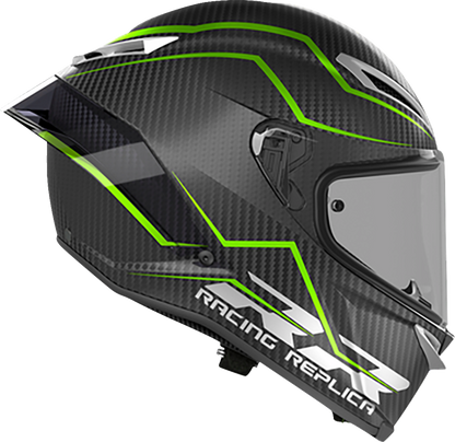 AGV Pista GP RR Helmet Performante Carbon and Lime 2XL - Superior Racing Safety and Comfort
