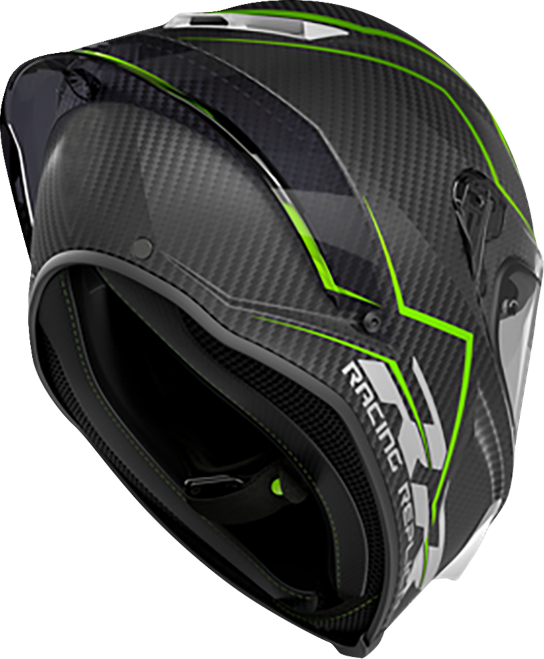 AGV Pista GP RR Helmet Performante Carbon and Lime 2XL - Superior Racing Safety and Comfort