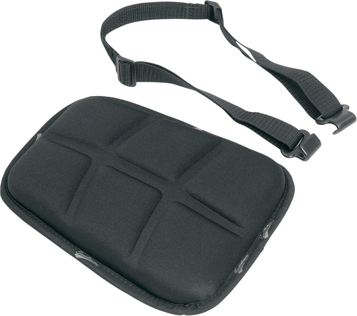 Bill's Exhausts SADDLEMEN Memory Foam Gel Pad seat with medium size for enhanced comfort and support.