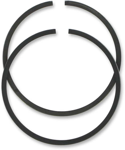 PARTS UNLIMITED R09-810 piston ring set with multiple metal rings for engine piston replacement.