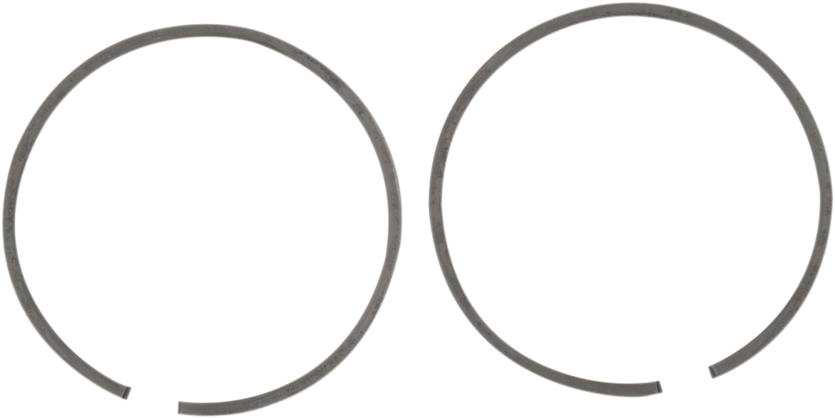 PARTS UNLIMITED R09-817-02 piston ring set with multiple rings for engine piston replacement, shown in a close-up image.