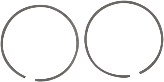 PARTS UNLIMITED R09-817-02 piston ring set with multiple rings for engine piston replacement, shown in a close-up image.