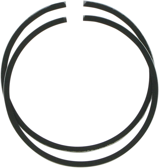 PARTS UNLIMITED Ring Set R9040 for piston replacement, featuring multiple metal engine rings on a white background.