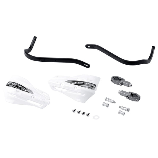 ZETA Armor Handguard XC Kit for 22.2mm and 28.6mm handlebars with aluminum armor and XC protector for mountain biking.