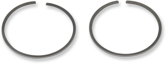 Parts Unlimited R9040-1 piston ring set for automotive engines, showing metal rings and packaging on a white background.