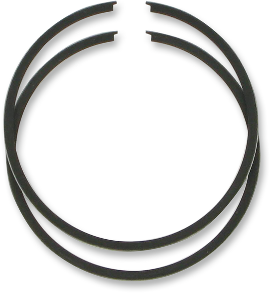 Parts Unlimited R9040-4 piston ring set for engine rebuilds, showing metallic rings and packaging details.