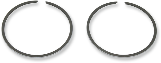 Parts Unlimited Ring Set R9053-4 for piston replacement, showing metal piston rings arranged in a set for engine repair.