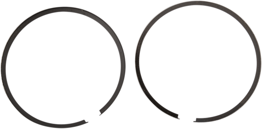 Parts Unlimited ring set R9072-2 for piston replacement, showing close-up of metal piston rings on a white background.