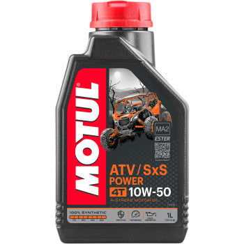 Motul SXS Power 4T Oil - 10W-50 - 1L