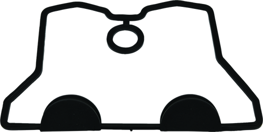 QuadBoss valve cover gasket for Polaris Outlaw 500 and Predator 500, part #570113, shown on a clean engine component.