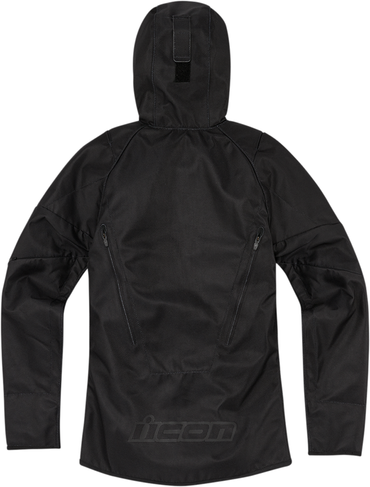 ICON Women's Airform Jacket - Black - Small 2822-1400 - Howling Moto