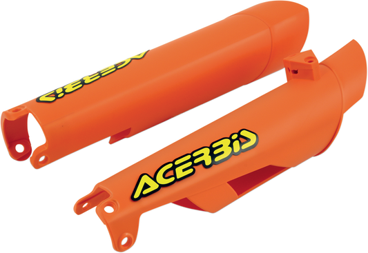 ACERBIS Lower Fork Covers for Inverted Forks - Orange N/F 15 SX/SXF/XC>04120281 2113750237 - Howling Moto