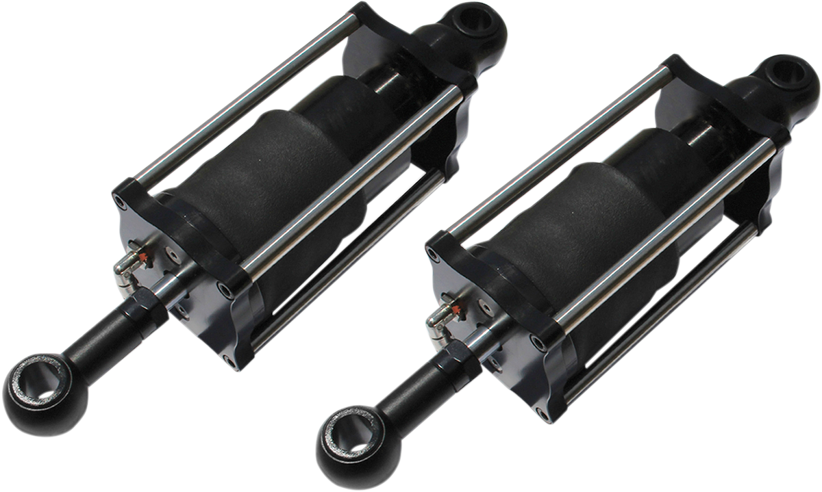 Legend Suspension AIR Shocks, 12.25 inch black suspension shocks with Part #1311-0144, designed for off-road vehicles.