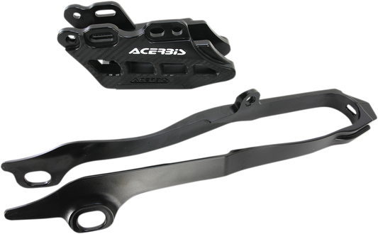 ACERBIS Chain Guide 2.0 and Slider Kit - Honda CRF250R - Black 2449430001 - Howling Moto