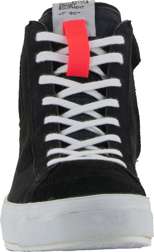 Bill's Exhausts Alpinstars Stella Stated Podium Shoes in black, US 9, featuring sleek design and sporty style.
