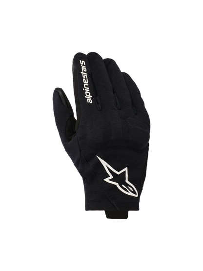 Alpinestars Reef V2 Motorcycle Gloves | Black/White Street & Adventure Riding Gloves