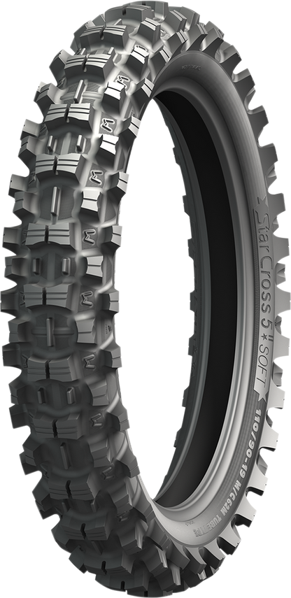 MICHELIN Tire - Starcross® 5 Soft - Rear - 100/100-18 - 59M 51796 - Howling Moto