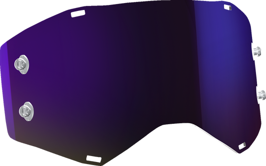 Bill's Exhausts SCOTT Prospect/Fury Engine Lens in purple chrome AFC Works for motorcycle or vehicle engine parts.