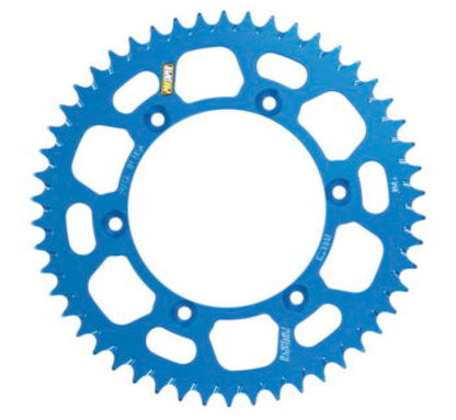ProTaper Honda/Yamaha rear blue sprocket with 51 teeth, designed for motorcycle performance, shown in the image.