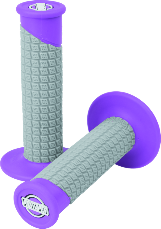 ProTaper, ProTaper Clamp-On Pillow Top Grips for Honda CRF250X & CRF450X - Neon Purple/Gray