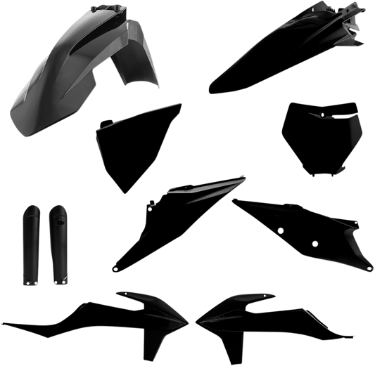 ACERBIS Full Replacement Body Kit - Black 2726490001 - Howling Moto