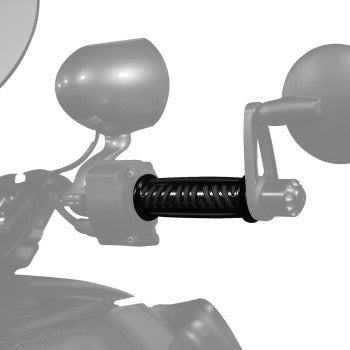 SHOW CHROME Combat Grips - Ryker - Black 17-455BK - Howling Moto