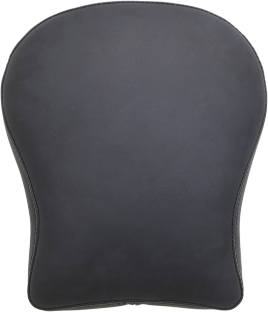 Contoured brushed S3 seat pad by SADDLEMEN for motorcycle seats, featuring a 9-inch size and sleek design.