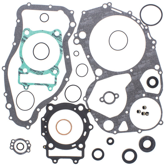 QuadBoss Arctic Cat 650 H1 4x4 gasket set with oil seals for model years 2005-2011, includes complete engine gasket and seal components.