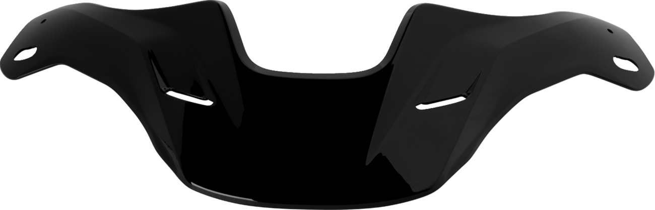Black ARAI Helmets XD-5 motorcycle helmet with peak visor, showing the front view and detailed design features.