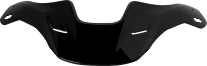 Black ARAI Helmets XD-5 motorcycle helmet with peak visor, showing the front view and detailed design features.