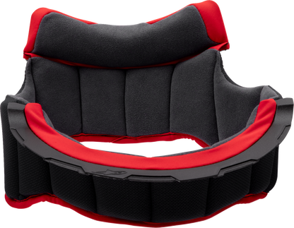 Alpinestars Supertech R10 crown pad in medium size, 15mm thickness, designed for motorcycle racing helmets.